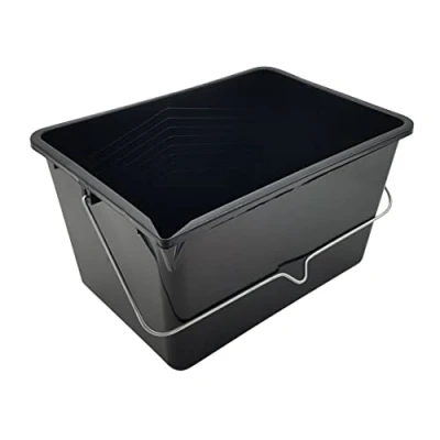 Immagine di Nespoli Secchio per pittura da 12 l, grande, con manico in metallo, colore nero