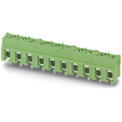 Immagine di Phoenix Contact 1988121 Morsetto a vite 4.00 mm² Numero Poli (num) 4 Verde 250 pz.