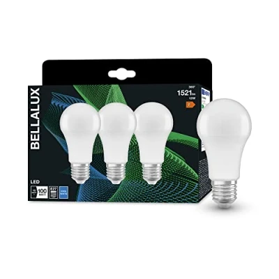Immagine di BELLALUX Lampada a LED, E27 base ottica opaca ,Bianco freddo (4000K), 1521 Lumen, sostituzione delle lampade 100W, non dimmerabile, 3 Confezione