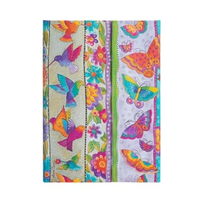 Immagine di Taccuino Paperblanks, Creazioni Giocose, Farfalle e Colibrì,...