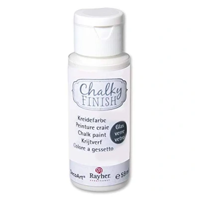 Immagine di Rayher Hobby 38866102 Chalky Finish Flacone di Vetro, 59 ml Grigio Pietra