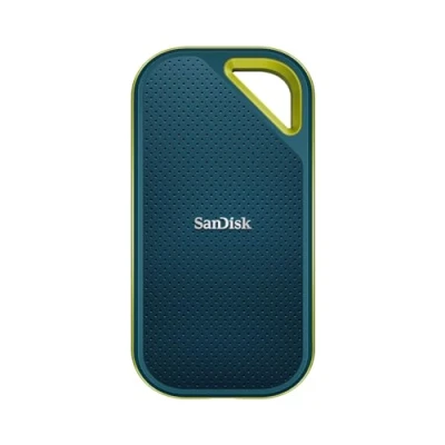Immagine di SanDisk Extreme PRO 4 TB SSD portatile (velocità massima di 2000 MB/s, crittografia hardware a 256 bit, la protezione da cadute un massimo tre metri, contro acqua e polvere) Monterey