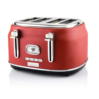 Immagine di Westinghouse Toaster Retro Collections 4 slices cranberry red WKTTB809RD
