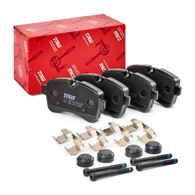 Immagine di TRW COTEC GDB1748 Kit pastiglie freno Predisposto per contatto segnalazione usura con bulloni pinza accessori IVECO: Daily 4, 6