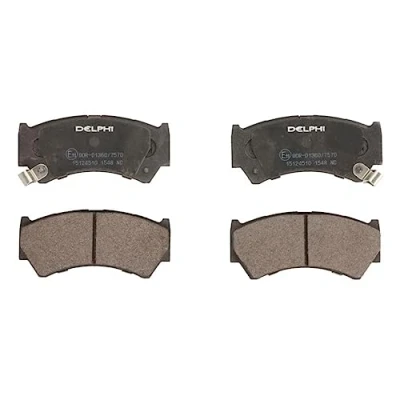 Immagine di DELPHI LP1548 Kit pastiglie freno con segnalatore acustico usura lamierino anticigolío senza accessori SUZUKI: Baleno I Station Wagon