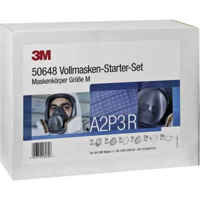 Immagine di 3M 50648 Kit respiratore a maschera pieno facciale A2 P3 R Taglia: M