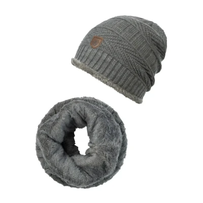 Immagine di Indicode Jeans SET Sciarpa, Taglia: One Size, Grey mix