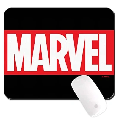 Immagine di Ert Group tappetino per mouse originale e con licenza ufficiale Marvel, modello Marvel 002, antiscivolo computer, rettangolo 220mm x 180mm