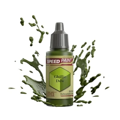 Immagine di The Army Painter Speedpaint Ghillie Dew 2.0, Acrilico Singolo Vernice 18ml Una Soluzione Di Pittura A Strato Per Miniature Da Tavolo Fantasy Come Figure Warhammer 40k e Dungeons and Dragons