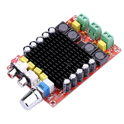Immagine di Fasizi TDA7498 2X100W Modulo Amplificatore di Potenza Stereo Digitale a Doppio Canale DC 24V Classe D Scheda Audio