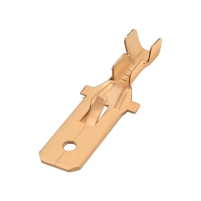 Immagine di Heschen rapida Splice capicorda a forcella maschio 7.8 mm crimpare connettore non isolati 100 pz