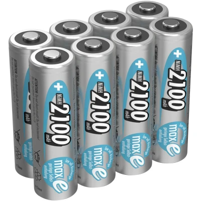 Immagine di Ansmann maxE HR06 Batteria ricaricabile Stilo (AA) NiMH 2100 mAh 1.2 V 8 pz.