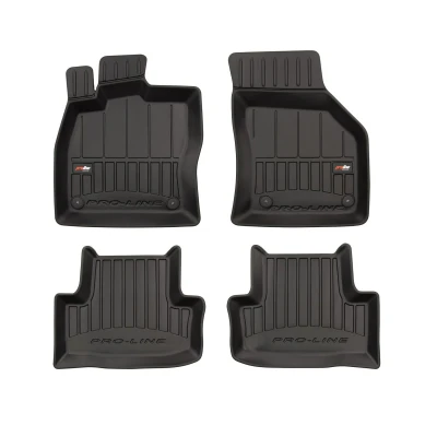 Immagine di FROGUM 3D407053 Set tappetino Gomma anteriore e posteriore 4 nero