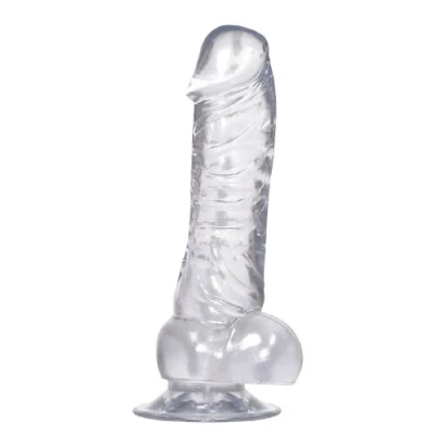 Immagine di Fallo Ventosa Crystal Clear