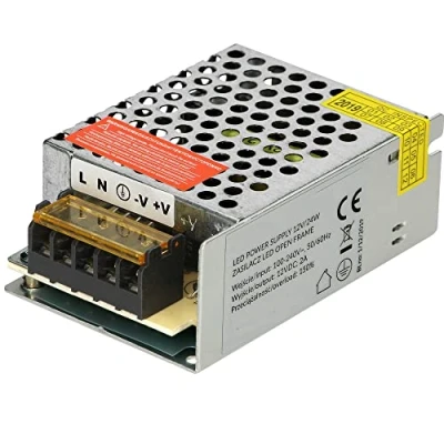 Immagine di Miratic Alimentatore 12v Trasformatore 220V AC 2a Modulare Stabilizzato Open Frame di Piccolo Formato IP20