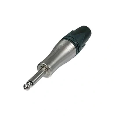 Immagine di Neutrik NP2XL Jack 6.35 mm Spina dritta Numero Poli (num): 2 Mono Argento 1 pz.