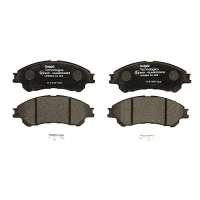 Immagine di DELPHI LP2664 Kit pastiglie freno con segnalatore acustico usura senza lamierino anticigolío accessori SUZUKI: Vitara IV SUV, SX4 II S Cross