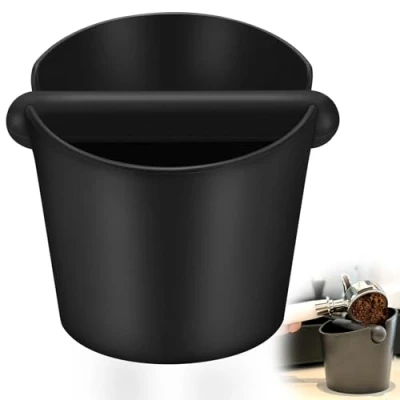 Immagine di Royouzi Contenitore Per Colino Battifondi Caffè Fondi Caffe Knock Box Adatto La Raccolta e il Riciclaggio Dei di Nei Bar, Ristoranti Occidentali Nelle Cucine