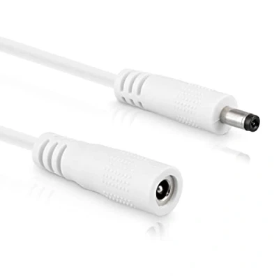 Immagine di InLine® Cavo di prolunga DC maschio/femmina 4,0 x 1,7 mm, AWG 18, bianco, 5 m