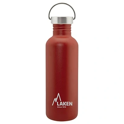 Immagine di laken Bot. ac. inox Basic 1L S/S tapón Rojo