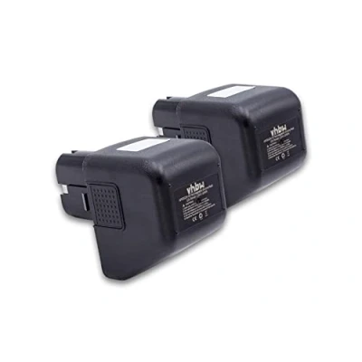 Immagine di vhbw 2 x NiMH Batteria 1500mAh per utensile elettrico Würth 0702915, 70291510, 7251017, 7256020, ANG12 sostituisce 70291510061.