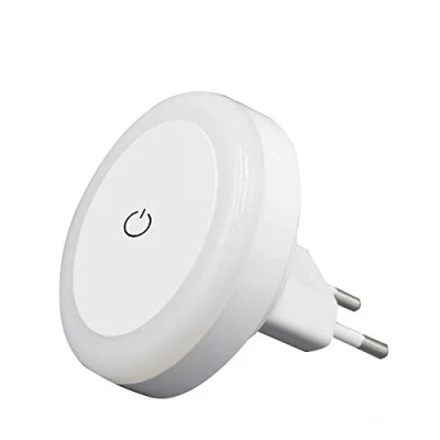 Immagine di Velamp Luce notturna LED Con interruttore touch Plug and Play Ideale per cameretta bambini, scale, corridoio e bagno