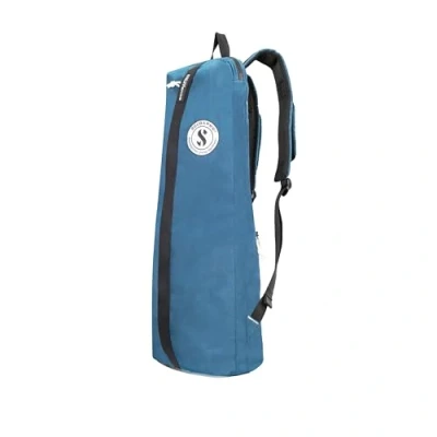 Immagine di SCUBAPRO Sport 10 Borsa da immersione con cinghie per zaino e maniglia superiore, attrezzatura subacquea, tessuto di colore blu denim