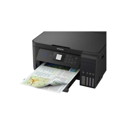 Immagine di Epson EcoTank ET 2750 Stampante Inkjet 3 in 1, Stampa Fronte/Retro, Copia e Scansione, Connettività Wi Fi App, LCD da 3.7 cm, Colore Nero