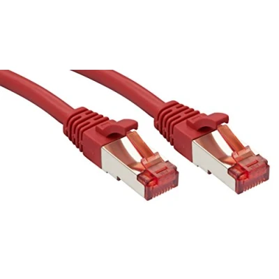Immagine di LINDY 47739 RJ45 cavo di rete, patch CAT 6 S/FTP 15.00 m Rosso 1 pz.