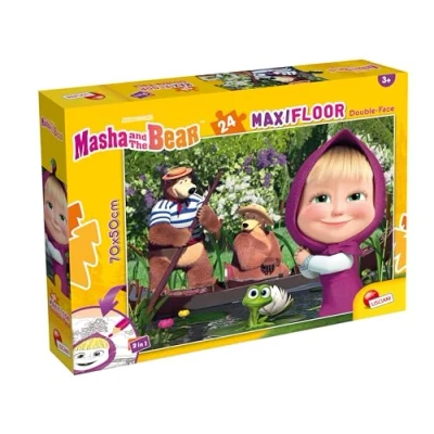 Immagine di Lisciani Giochi l&#039;Orso Masha Puzzle DF maxifloor 24, 104826, Multicolore