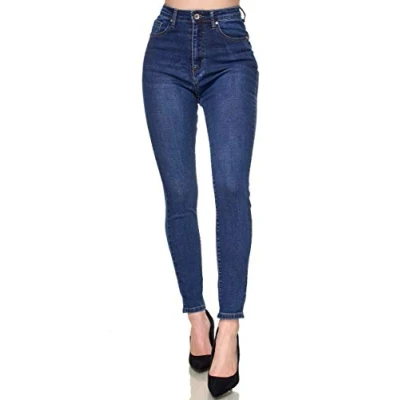 Immagine di Elara Jeans Donna Vita Alta Effetto Push Up Chunkyrayan EL12 1 White 36 (S)