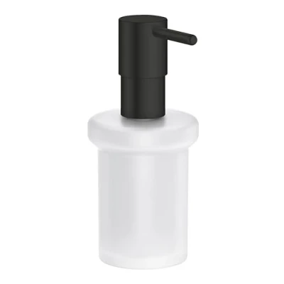 Immagine di GROHE Quickfix Start, Dispenser Sapone Vetro e Metallo, Dimensioni 157 x 92 mm, Nero Opaco, 411882430