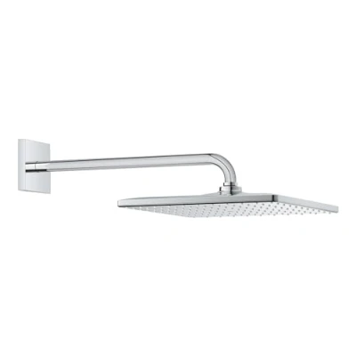 Immagine di Grohe 26564000 Rainshower Mono Set Soffione Doccia a Parete, 1 Getto, Cromo, Quadrato