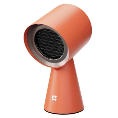 Immagine di CIARRA CBPHO01 Mini Cappa Aspirante Portatile Aspirazione di 120m3/h Modalità Ricircolo con Filtro a Carbone Multi Filtrazione 2 Velocità Arancione