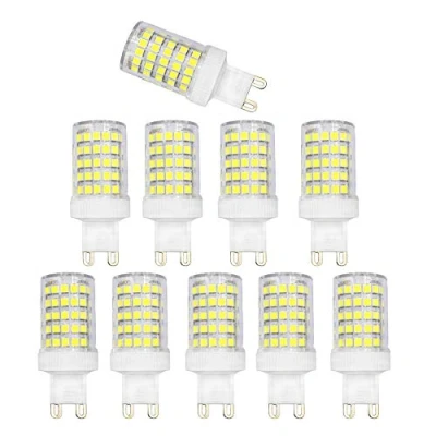 Immagine di BAISHICHENG Lampadina LED G9 10W Base in Ceramica(Sostituzione della Lampada Alogena 100W) 1000LM Non Dimmerabile 6000K Bianco Freddo 10 Confezioni