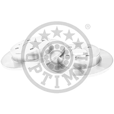 Immagine di OPTIMAL BS 5700C Disco freno Assale posteriore 240 10 4/5 pieno rivestito OPEL: Meriva A, Astra H Caravan, GTC