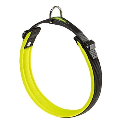 Immagine di Ferplast Collare Ergonomico per Cani ERGOFLUO C25/51 con Imbottitura e Chiusura a Microregolazione
