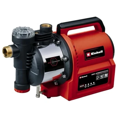 Immagine di Einhell, Pompa da giardino, Scaldabagno automatico GE AW 1144 SMART (rosso/nero, 1.100 watt, controllo tramite app) (Pompa acqua sanitaria)