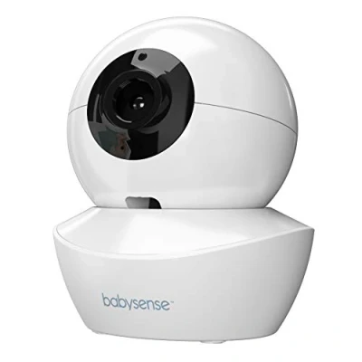 Immagine di Add on Camera for Babysense Video Baby Monitor HD S2, Remote Pan Tilt Zoom, Two Way Talk Back Audio, Long Range, Night Vision, Light, Lullabies, Temperature Monitoring