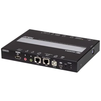 Immagine di ATEN CN9850 Switch KVM Over IP con Accesso remoto Locale a 1 Porta Singola 4K HDMI