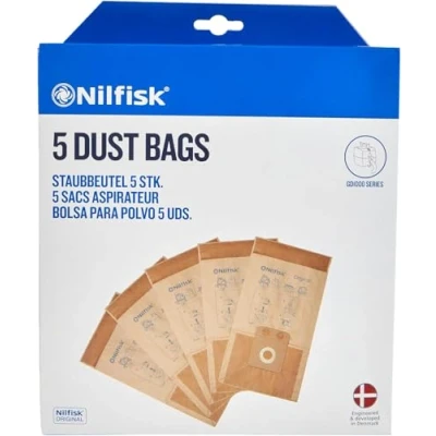 Immagine di Nilfisk Papieren stofzakken business+ (5) family+/busin 82222900