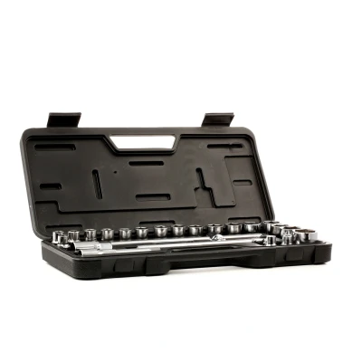 Immagine di VOREL 58240 Set bussole 24 acciaio al carbonio 1/2 con funzionalità cricco