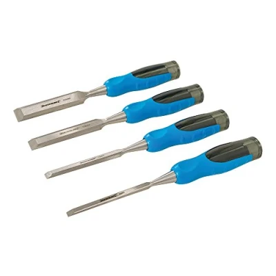 Immagine di Silverline, Set di scalpelli per legno, 4 pz. (6, 13, 19, 25 mm) 633495