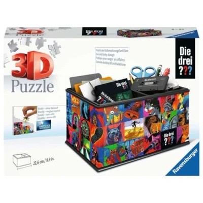 Immagine di Ravensburger Puzzle 3D 11589 Scatola portaoggetti I tre Pratico organizer per Die drei Fan adulti e bambini a partire dagli 8 anni
