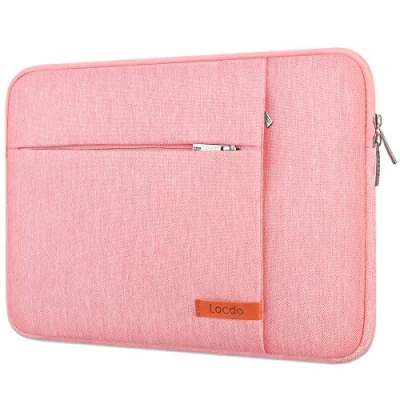 Immagine di Lacdo Borsa Protettiva Custodia per 13 Pollici MacBook Air M3 A3113/M2 A2681/M1 A2337 A2179 2024 2018, 13&quot; Pro M2/M1 A2338 A2251 A2289, iPad M4 OLED 2024/iPad M2 2024, Rosa