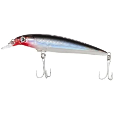 Immagine di Rapala Esca con Ami Due N. 2, 1.2 2.4m di Profondità Nuoto, 12cm Dimensioni, Argento