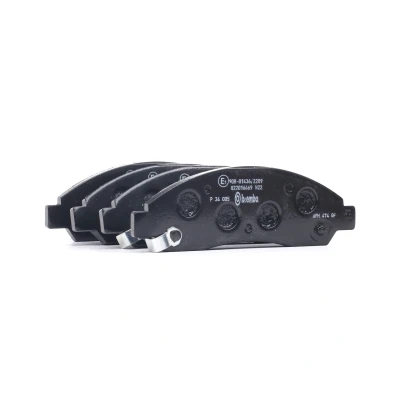 Immagine di BREMBO P 34 005 Kit pastiglie freno con segnalatore acustico usura senza accessori GREAT WALL: Steed 5 Pick up, Wingle 6 up