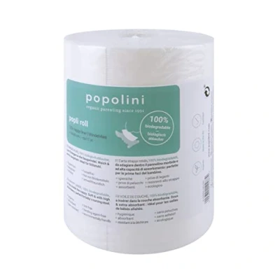 Immagine di Popolini Popli Super Carta a strappi elaborata con fibra, 120 fogli, 0.2 kilograms, 100 unità, 1