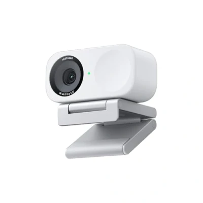 Immagine di Insta360 Link 2C Pack Standard Bianco Artico Webcam 4K per PC/Mac, Sensore da 1/2&quot;, Auto inquadratura, HDR, Mic di cancellazione del rumore IA, Controllo gestuale lo streaming, Videochiamate