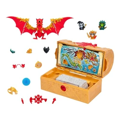 Immagine di Coffre aux trésors Dragons Realm MOOSE TOYS TRESOR X interactif avec figurines et